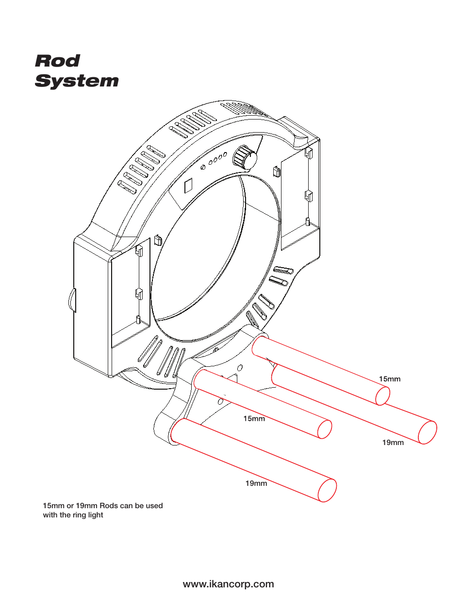 Rod system | ikan iLED-RL User Manual | Page 7 / 8