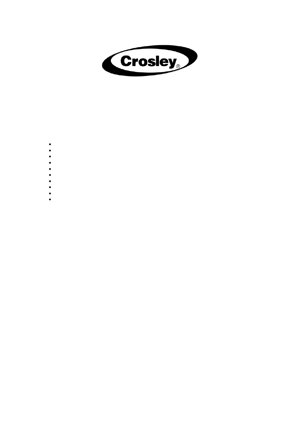 Crosley CHEST CCF73 User Manual | Page 11 / 23