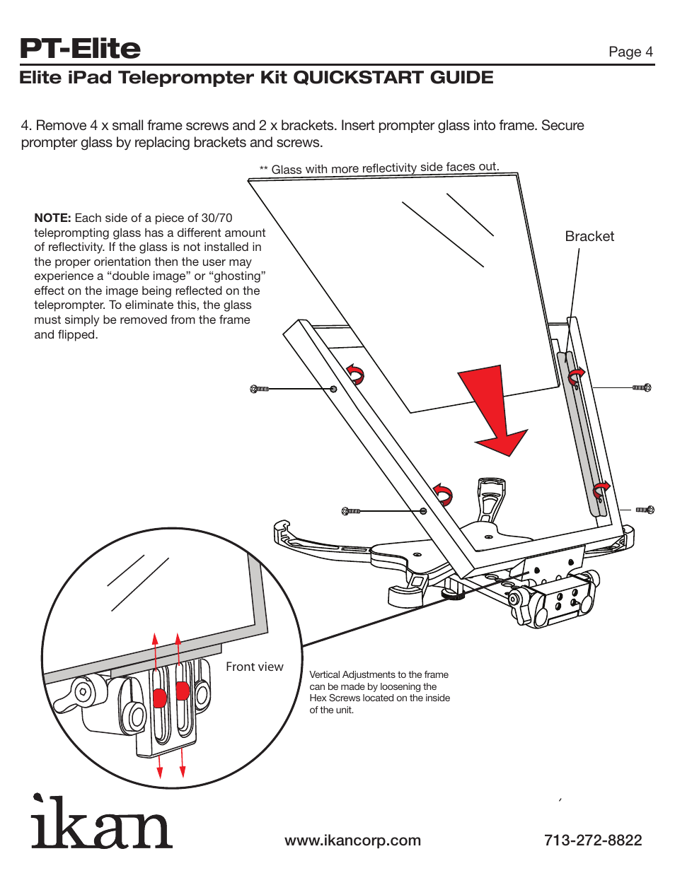 Pt-elite | ikan PT-Elite User Manual | Page 5 / 8