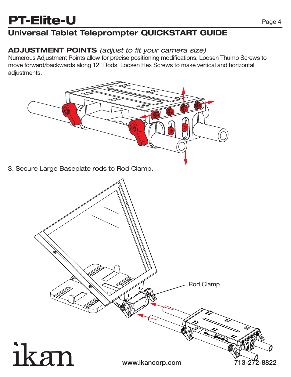 Pt-elite-u | ikan PT-Elite-U User Manual | Page 5 / 7