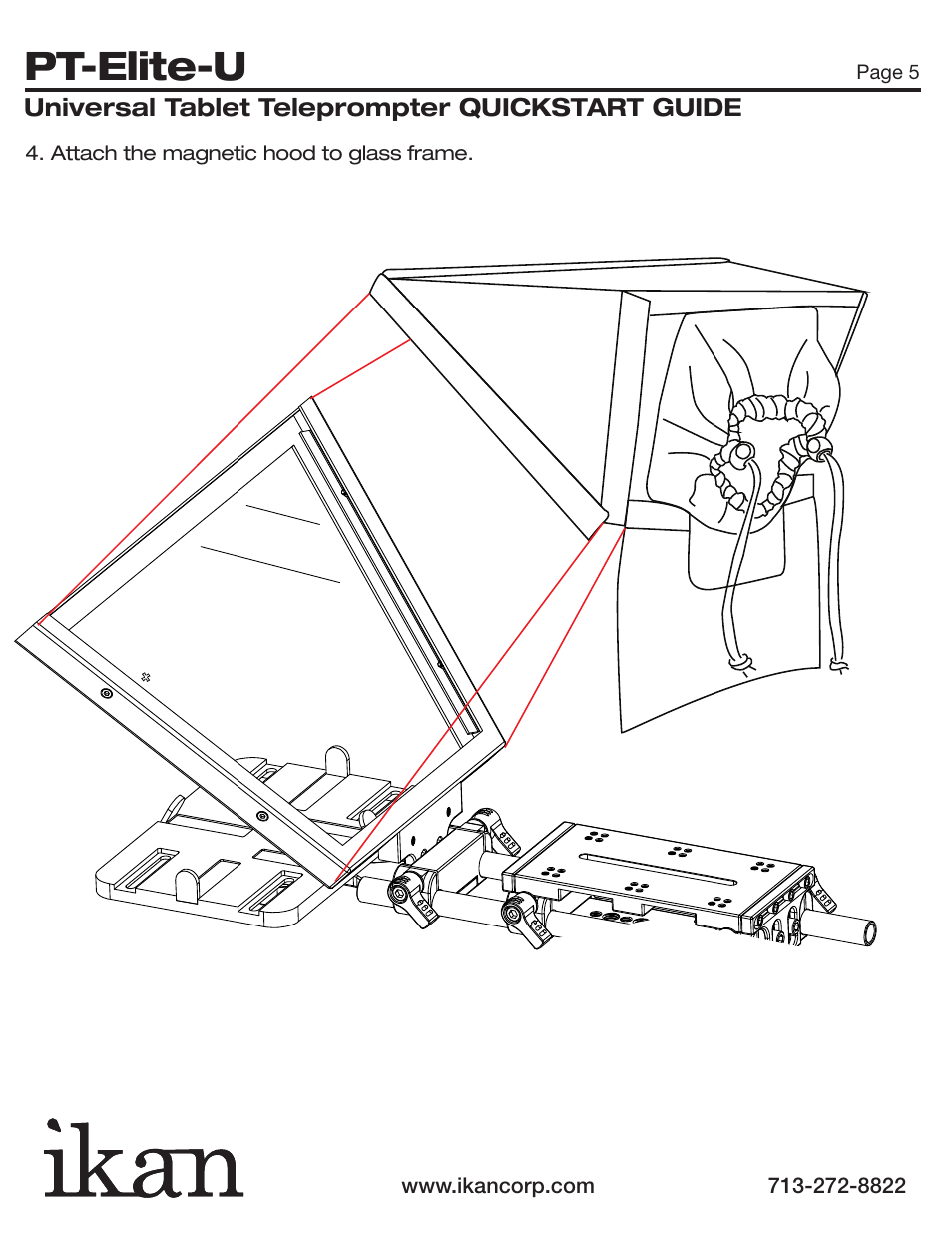 Pt-elite-u | ikan PT-Elite-U User Manual | Page 6 / 7