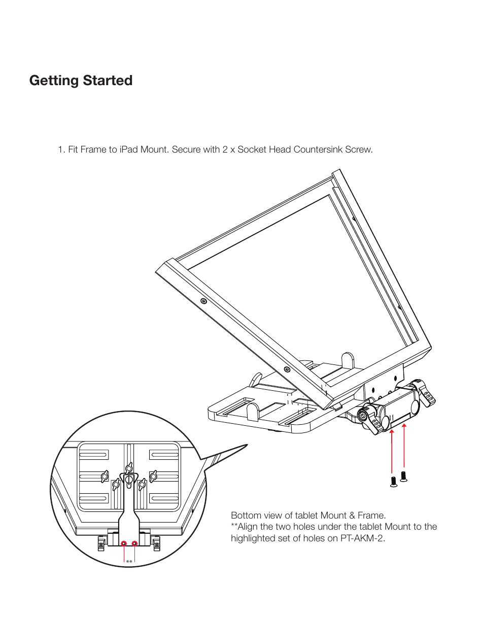 Getting started | ikan PT-ELITE-U-RC User Manual | Page 2 / 6