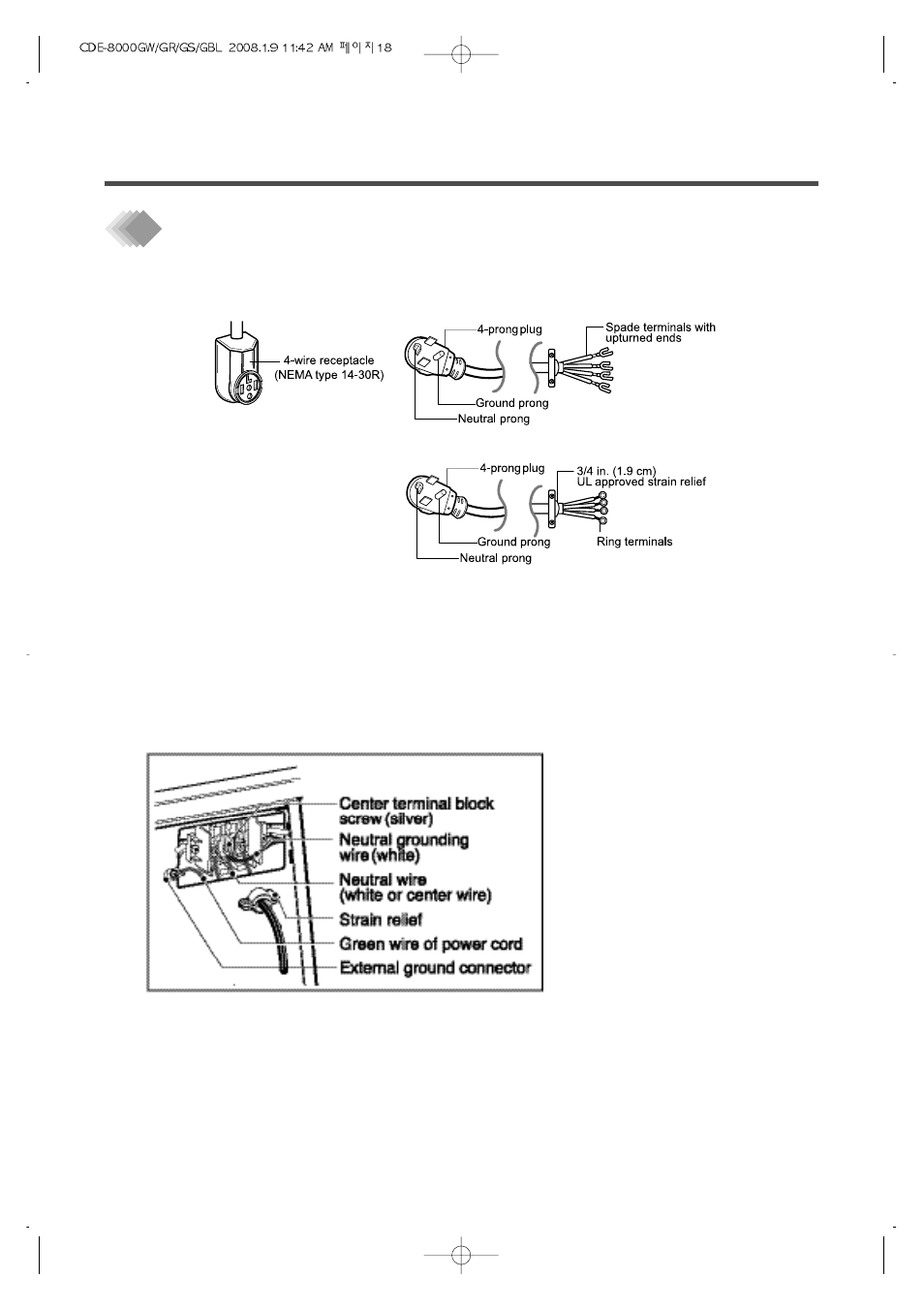 Crosley CDE-8000GW User Manual | Page 18 / 33