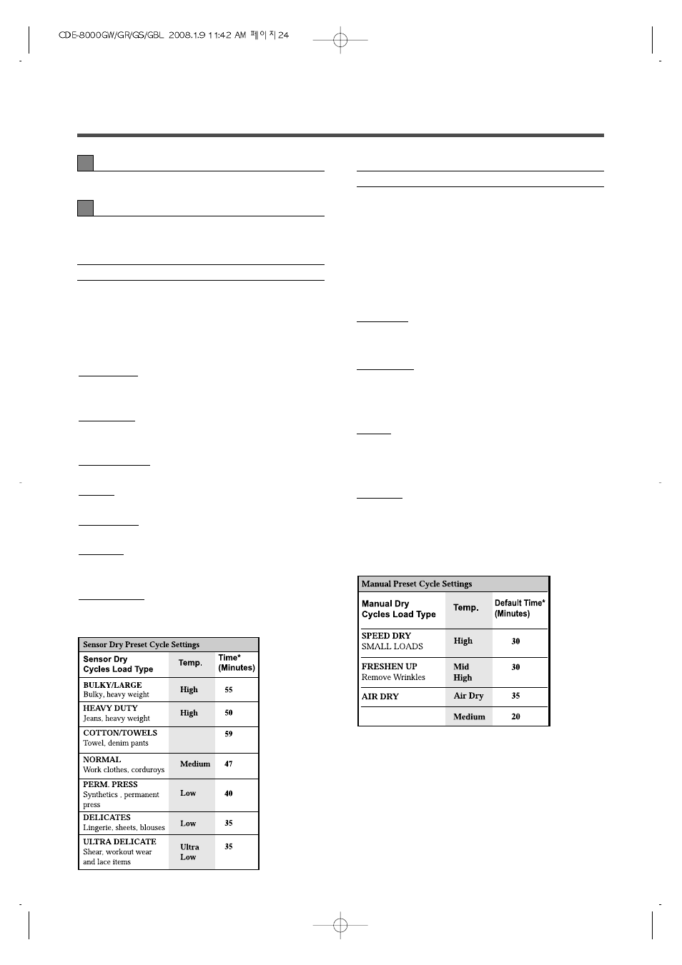 Crosley CDE-8000GW User Manual | Page 24 / 33