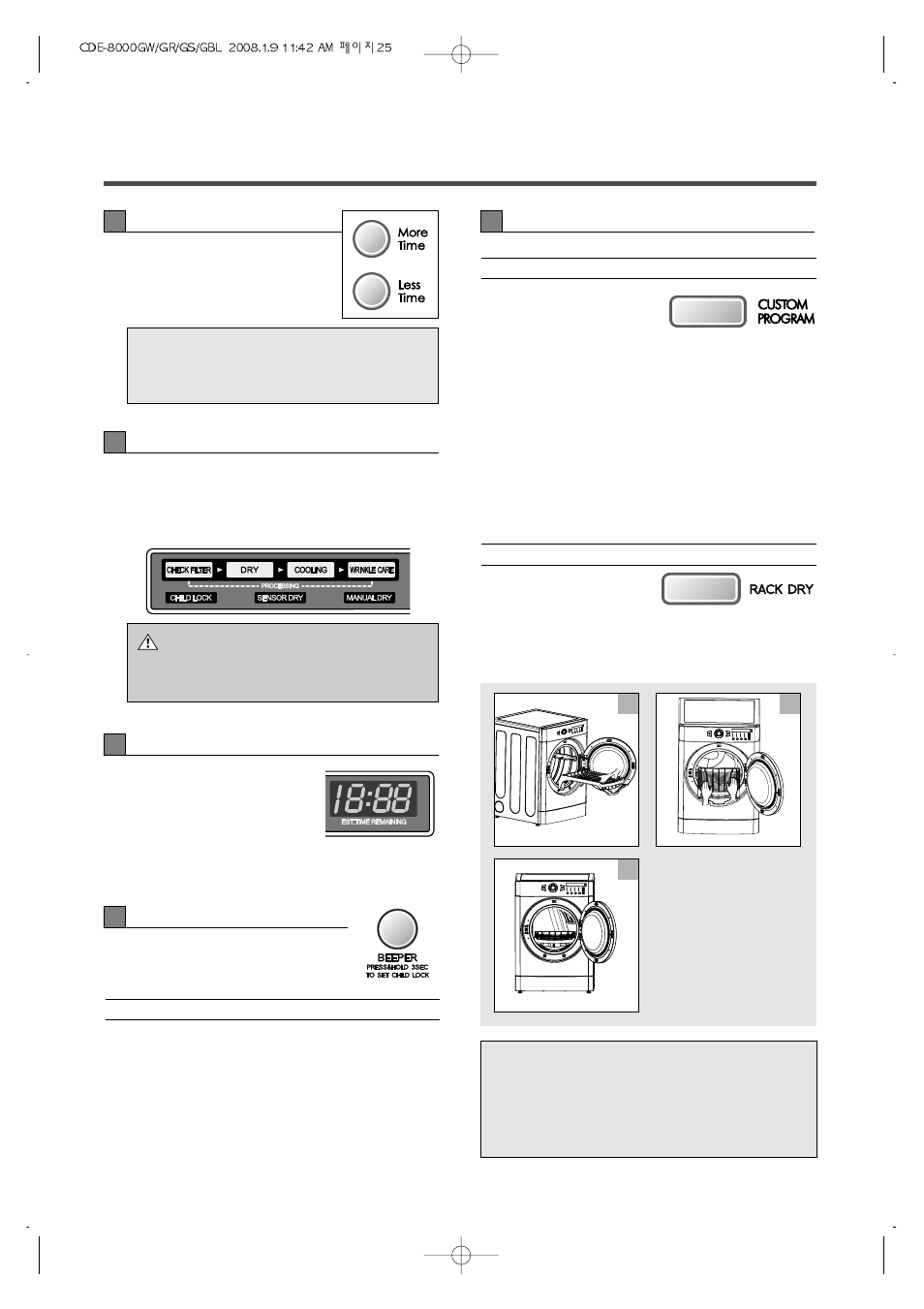 Crosley CDE-8000GW User Manual | Page 25 / 33