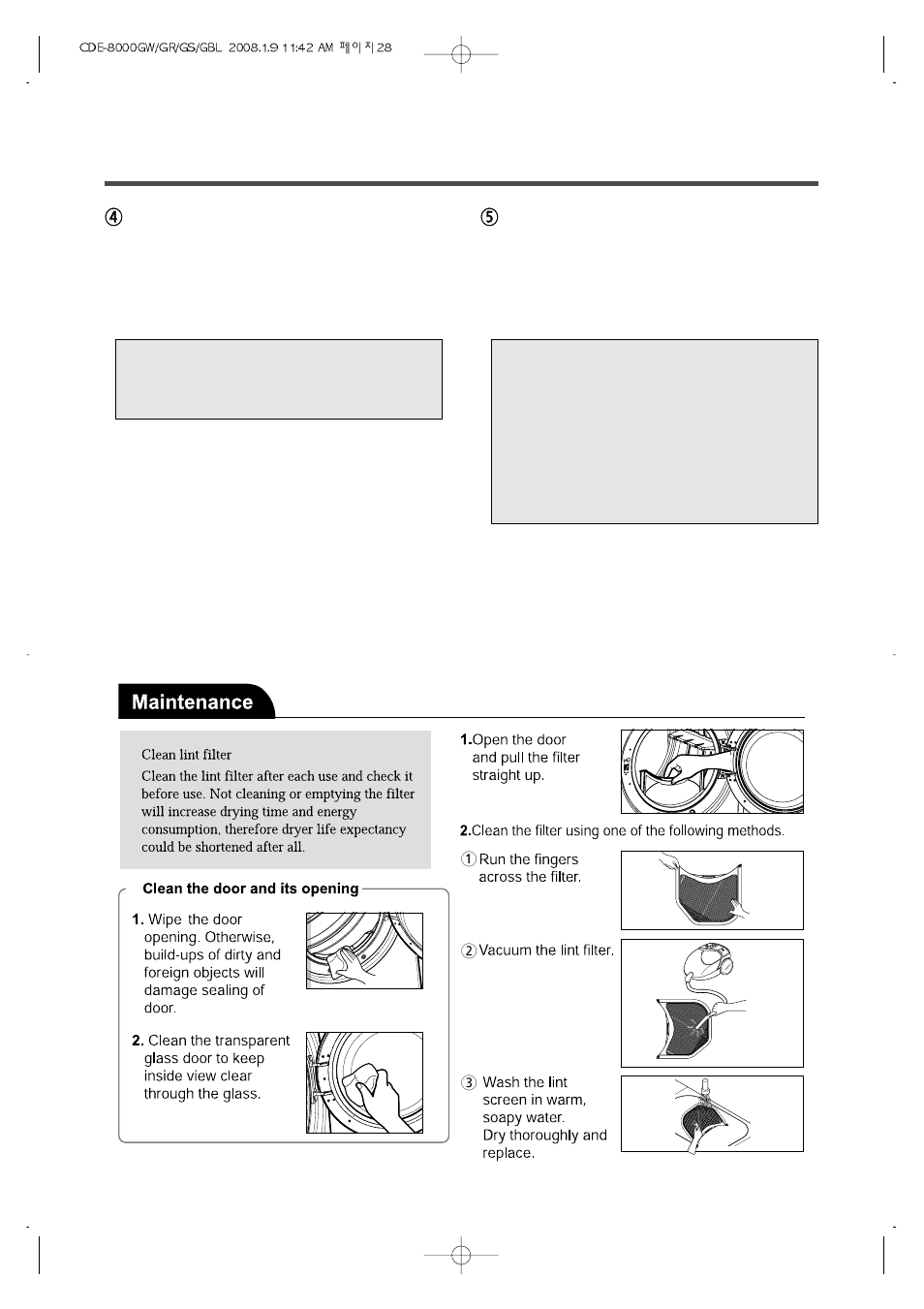 Crosley CDE-8000GW User Manual | Page 28 / 33