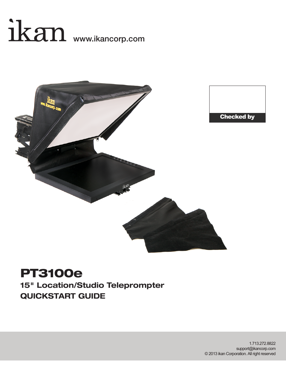 ikan PT3100e User Manual | 12 pages