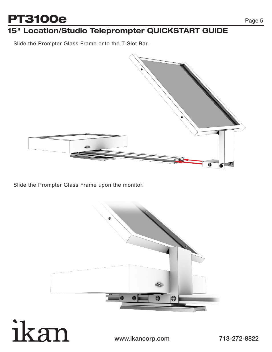 Pt3100e | ikan PT3100e User Manual | Page 6 / 12