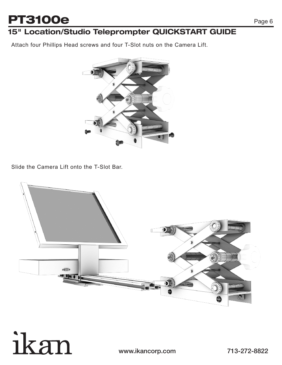 Pt3100e | ikan PT3100e User Manual | Page 7 / 12
