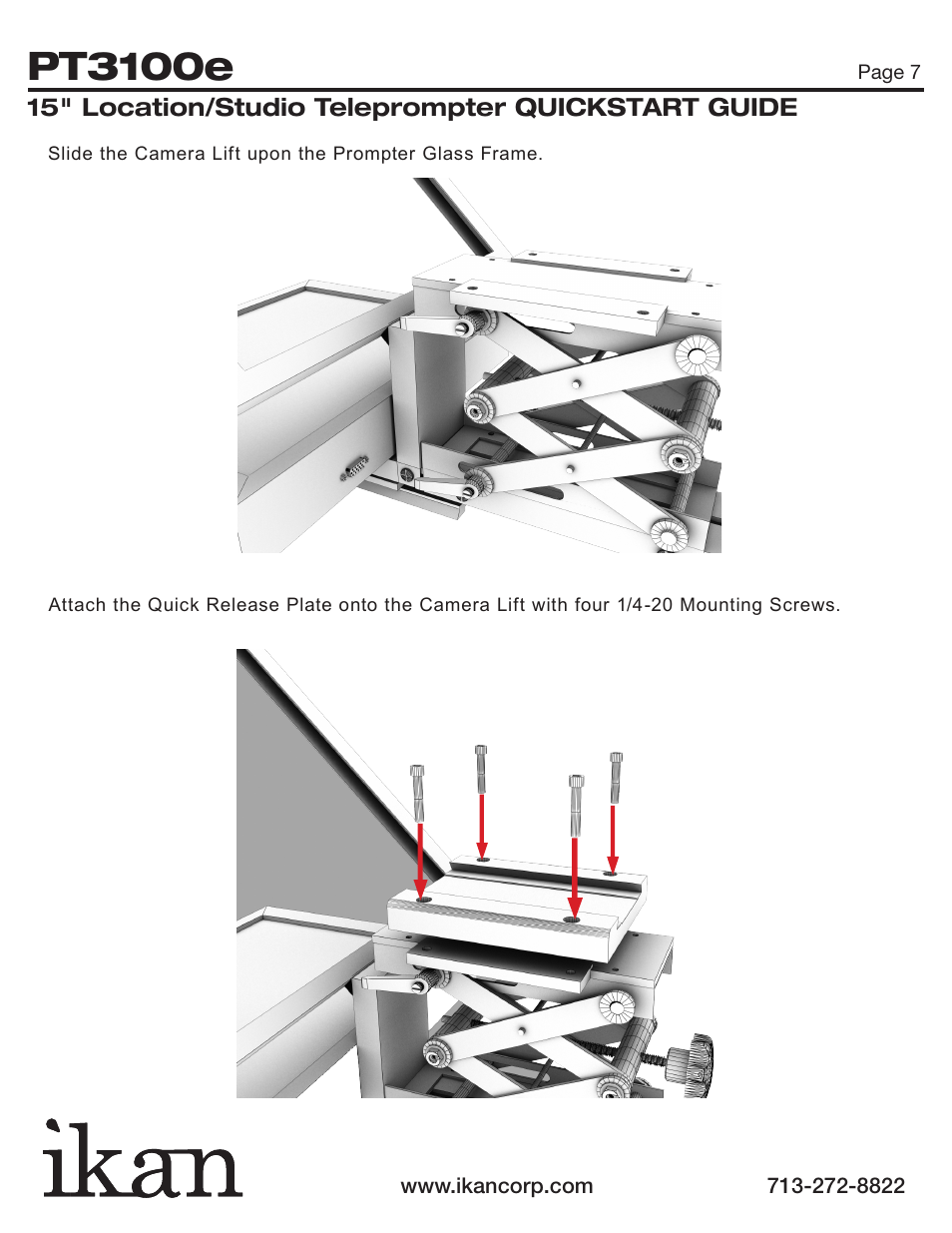 Pt3100e | ikan PT3100e User Manual | Page 8 / 12