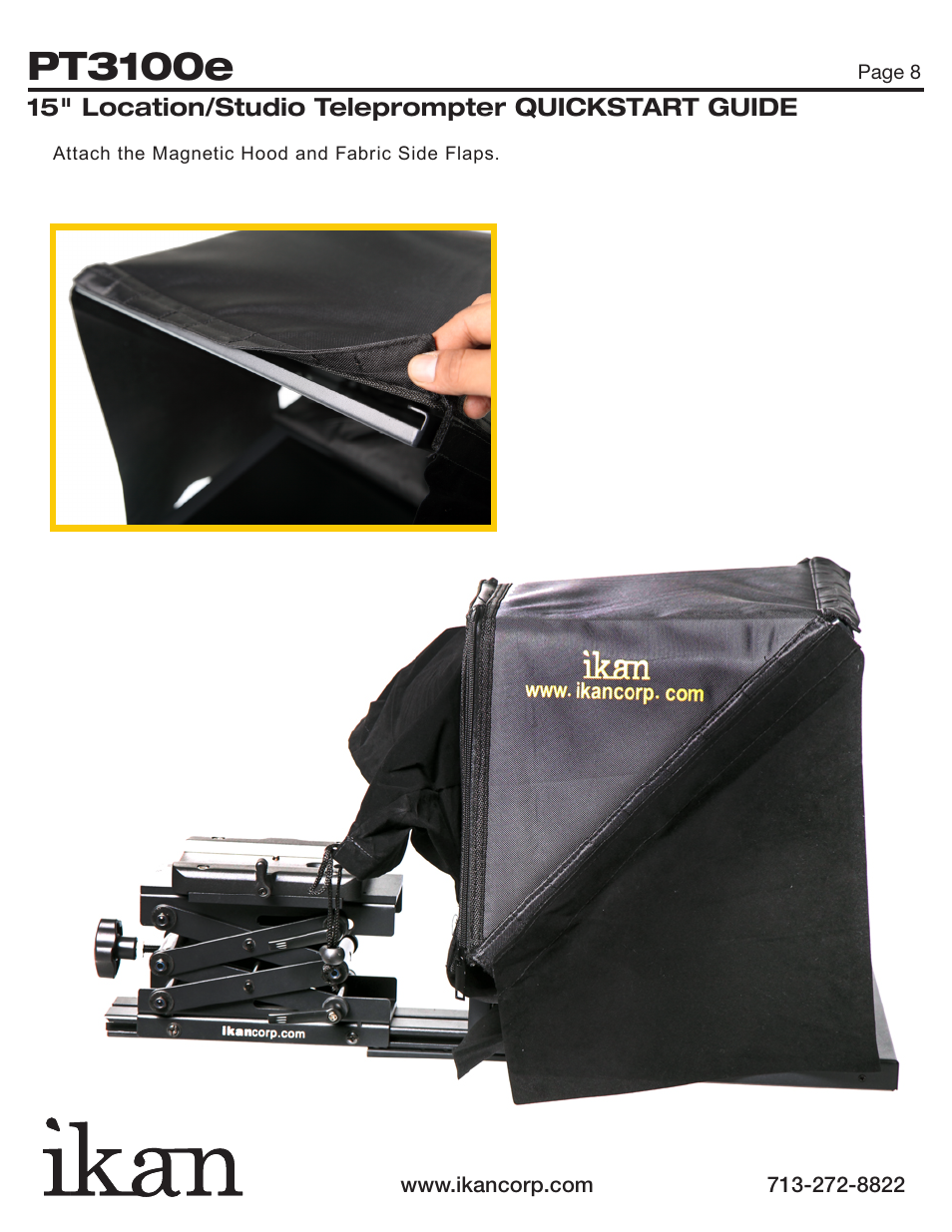 Pt3100e | ikan PT3100e User Manual | Page 9 / 12