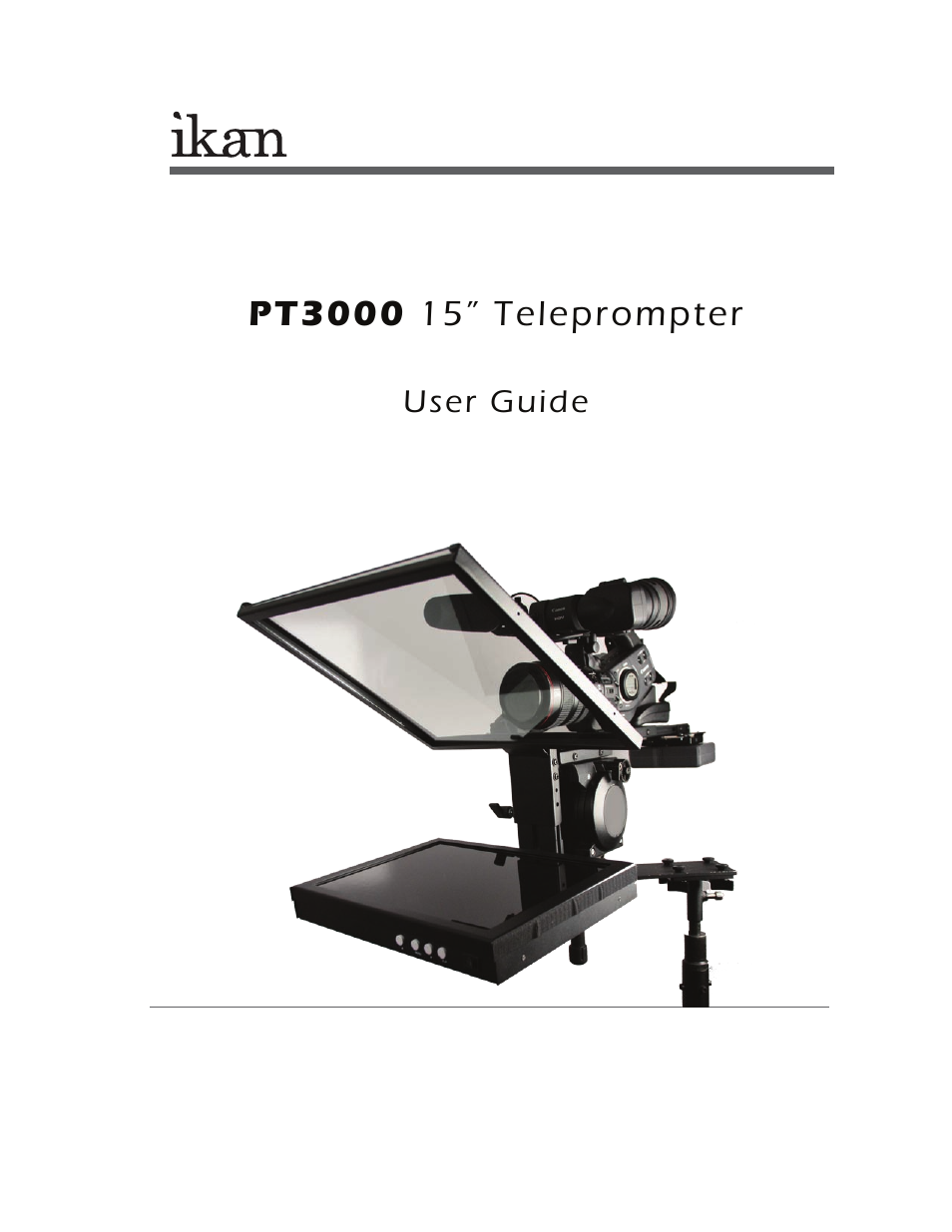 ikan PT3000 User Manual | 11 pages