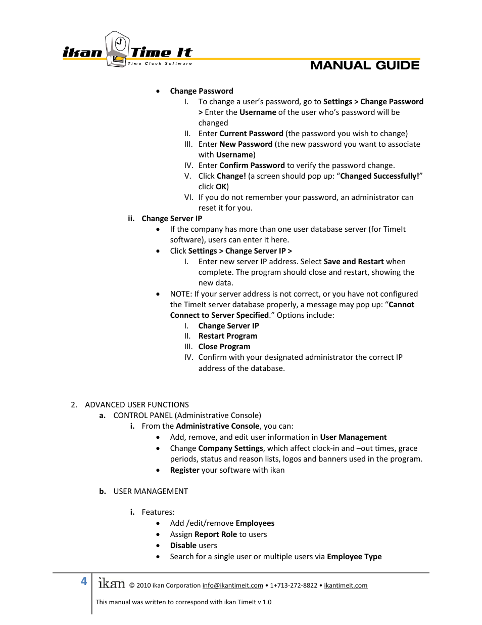 ikan TIMEIT User Manual | Page 4 / 7