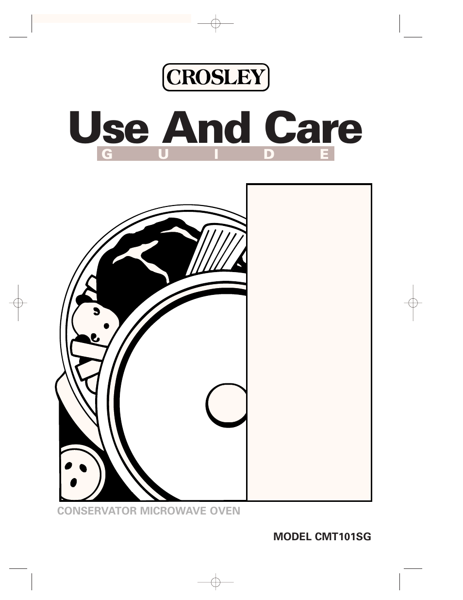 Crosley CMT101SG User Manual | 28 pages