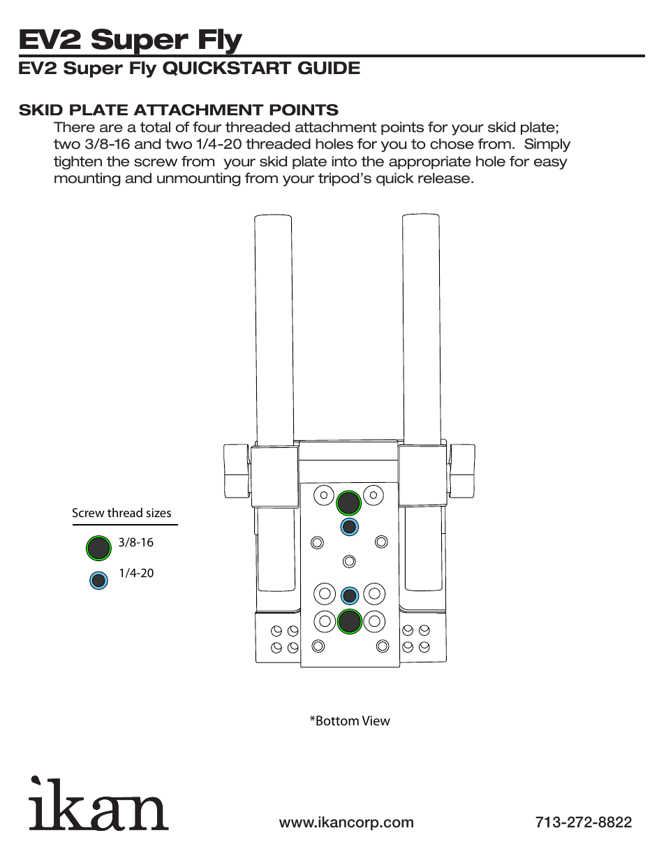 Ev2 super fly | ikan ELE-EV2SF User Manual | Page 6 / 7