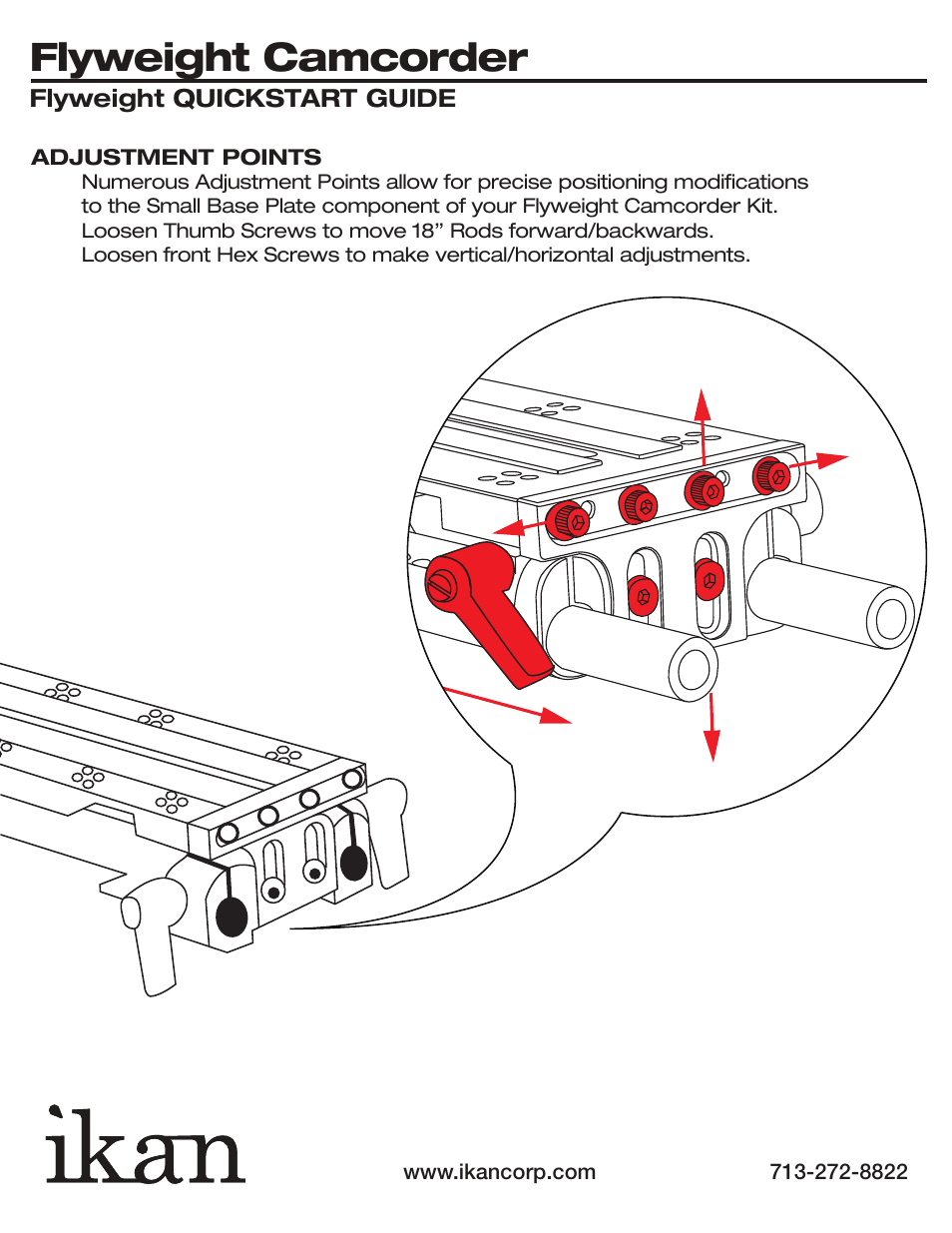 Flyweight camcorder | ikan ELE-FLWCAM User Manual | Page 4 / 9