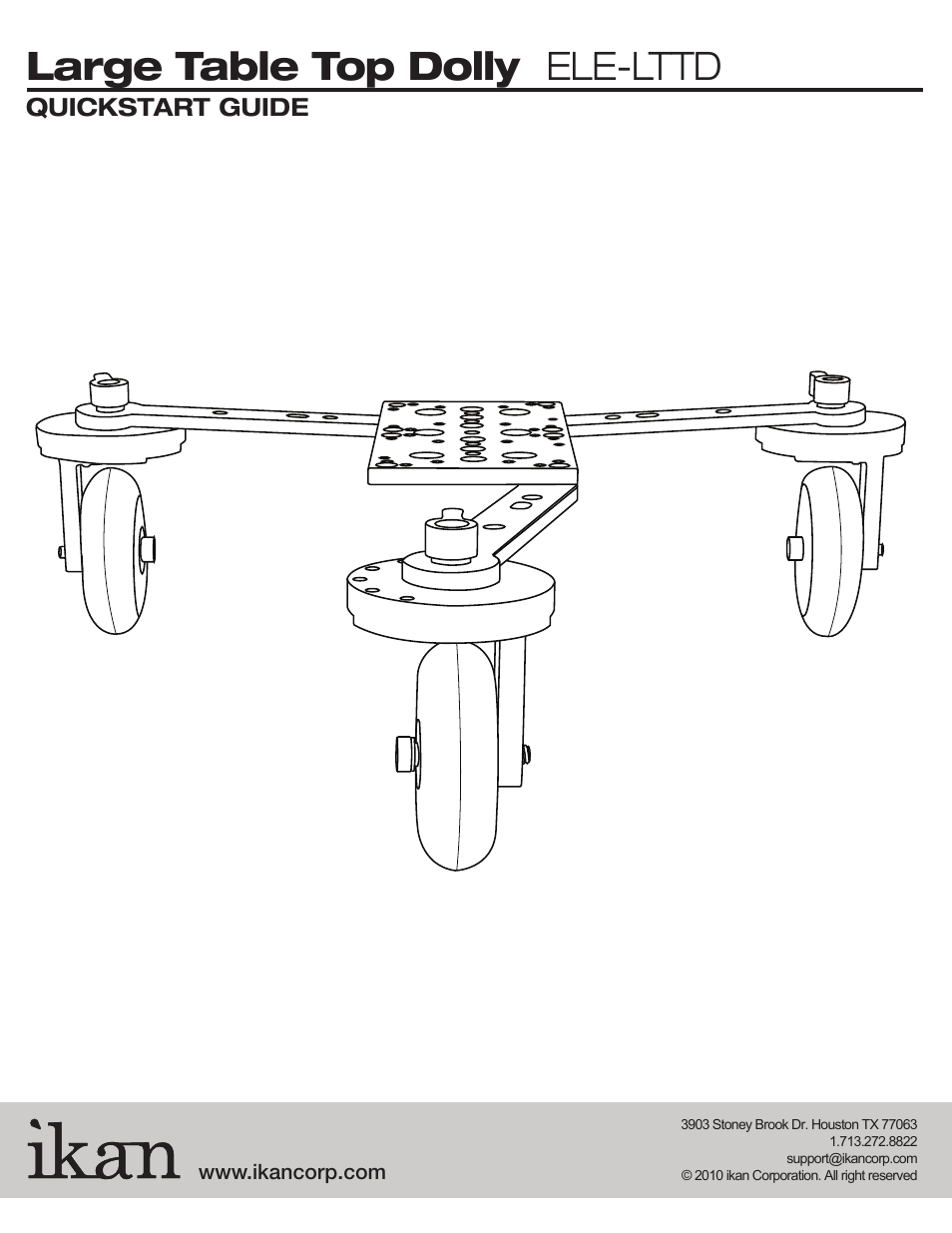 ikan ELE-LTTD User Manual | 5 pages