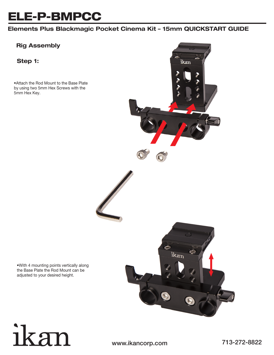 Ele-p-bmpcc | ikan ELE-P-BMPCC User Manual | Page 3 / 8