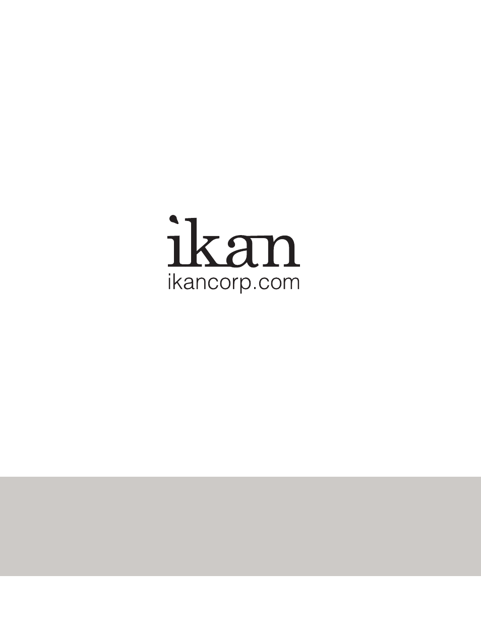 ikan JIB-01C User Manual | Page 12 / 12