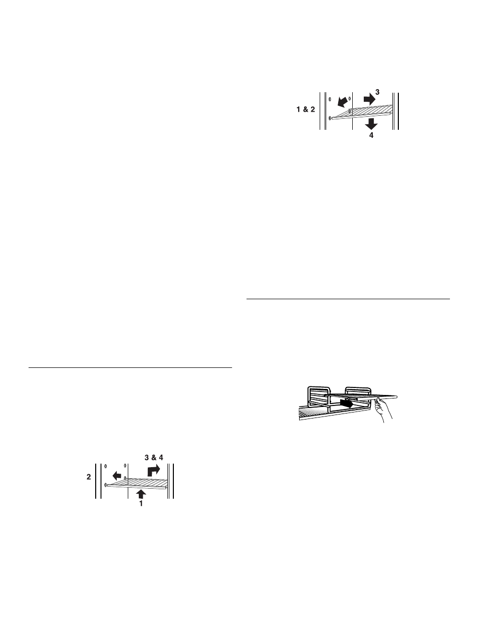Freezer shelf, Adjustable half-width freezer shelf, On some models) | Crosley 2212430 User Manual | Page 14 / 20