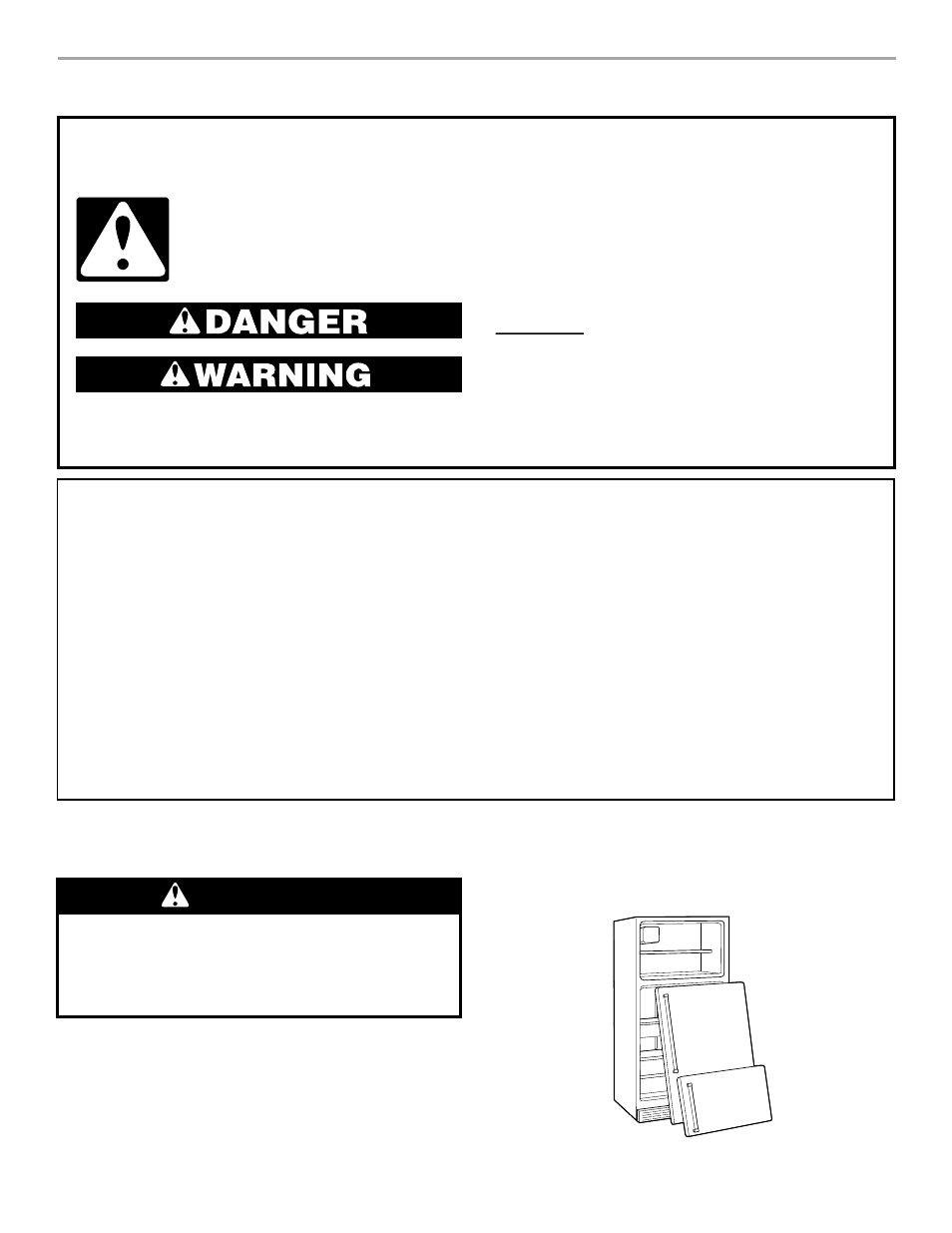 Refrigerator safety, Refrigerator, Safety | Proper disposal of your old refrigerator, Important safety instructions, Save these instructions, Warning | Crosley 2212430 User Manual | Page 3 / 20