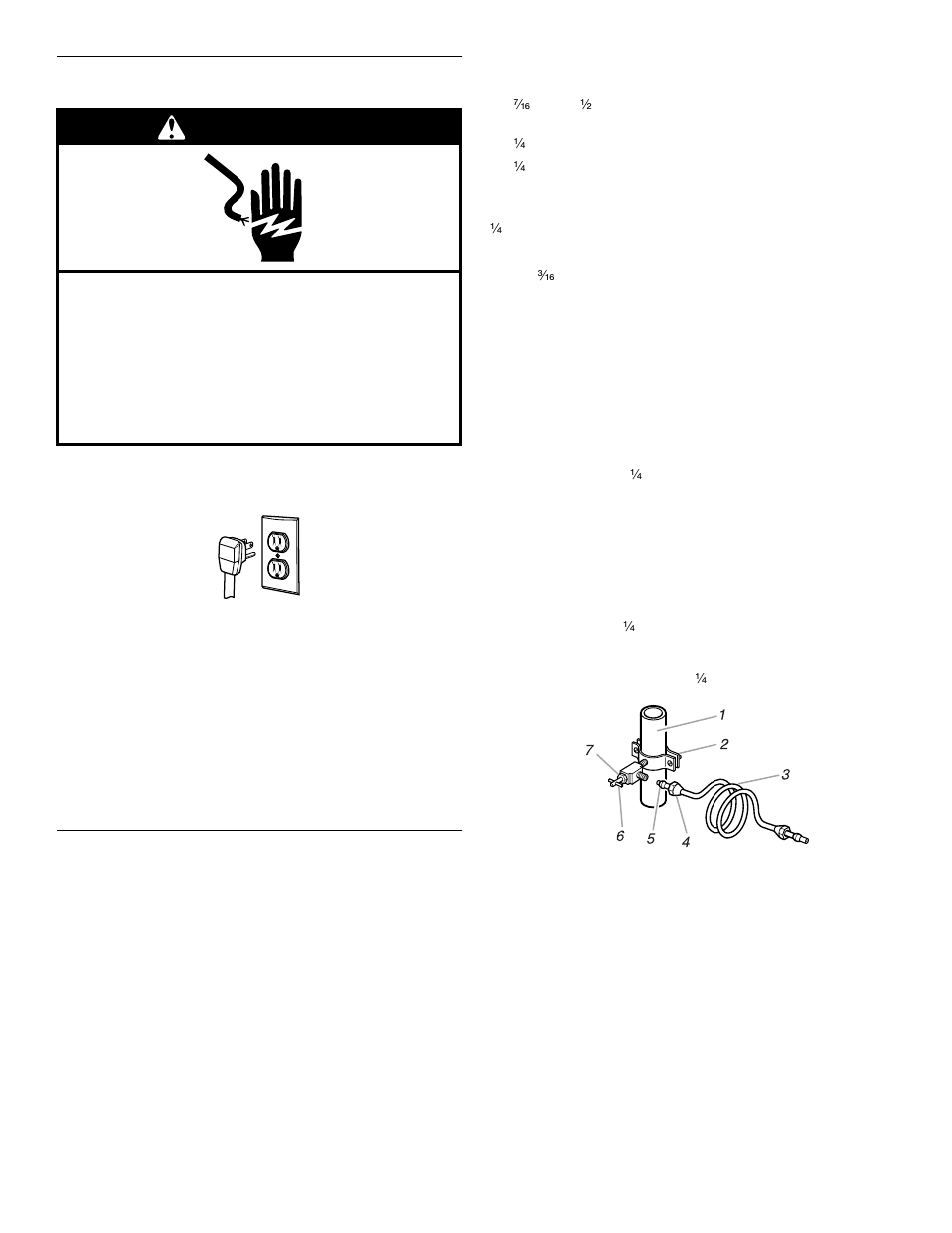 Electrical requirements, Connecting the refrigerator to a water source, Warning | Crosley 2212430 User Manual | Page 5 / 20