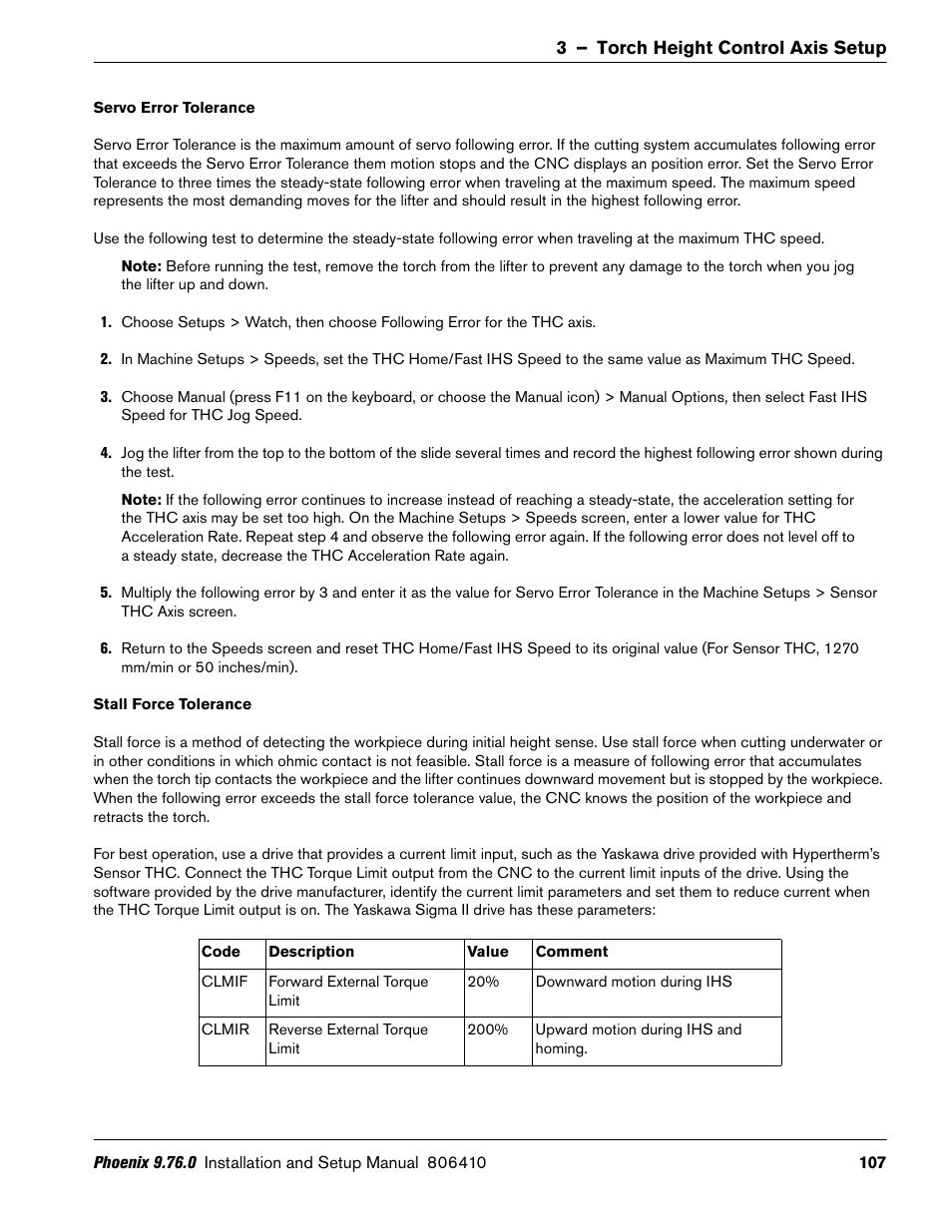Hypertherm V9 Series Phoenix Rev.11 User Manual | Page 107 / 294
