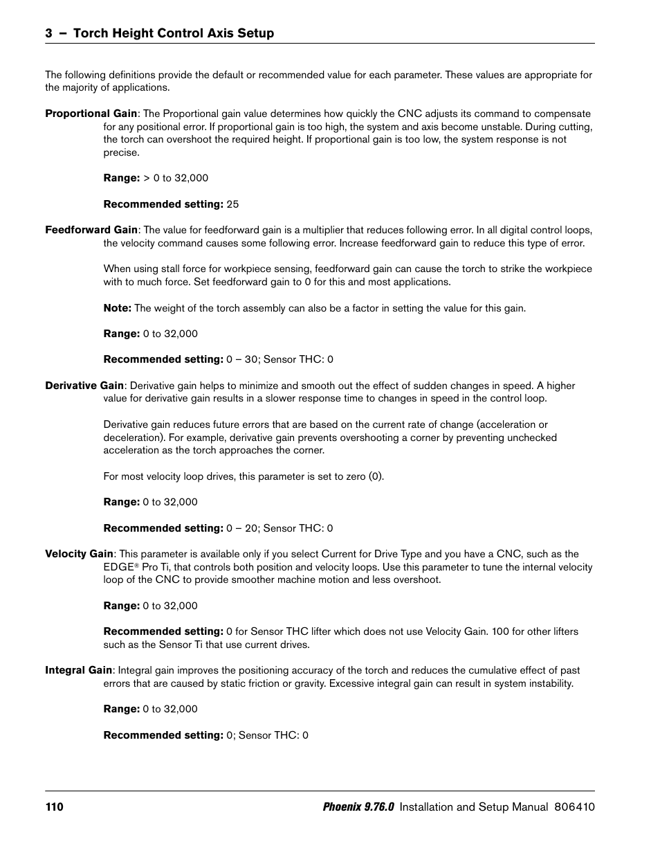 Hypertherm V9 Series Phoenix Rev.11 User Manual | Page 110 / 294