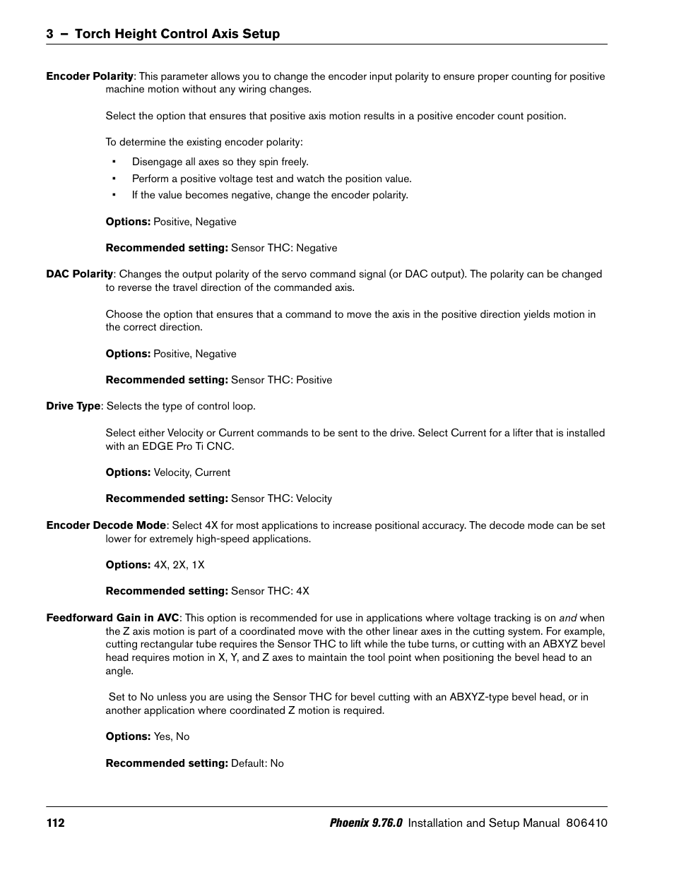 Hypertherm V9 Series Phoenix Rev.11 User Manual | Page 112 / 294