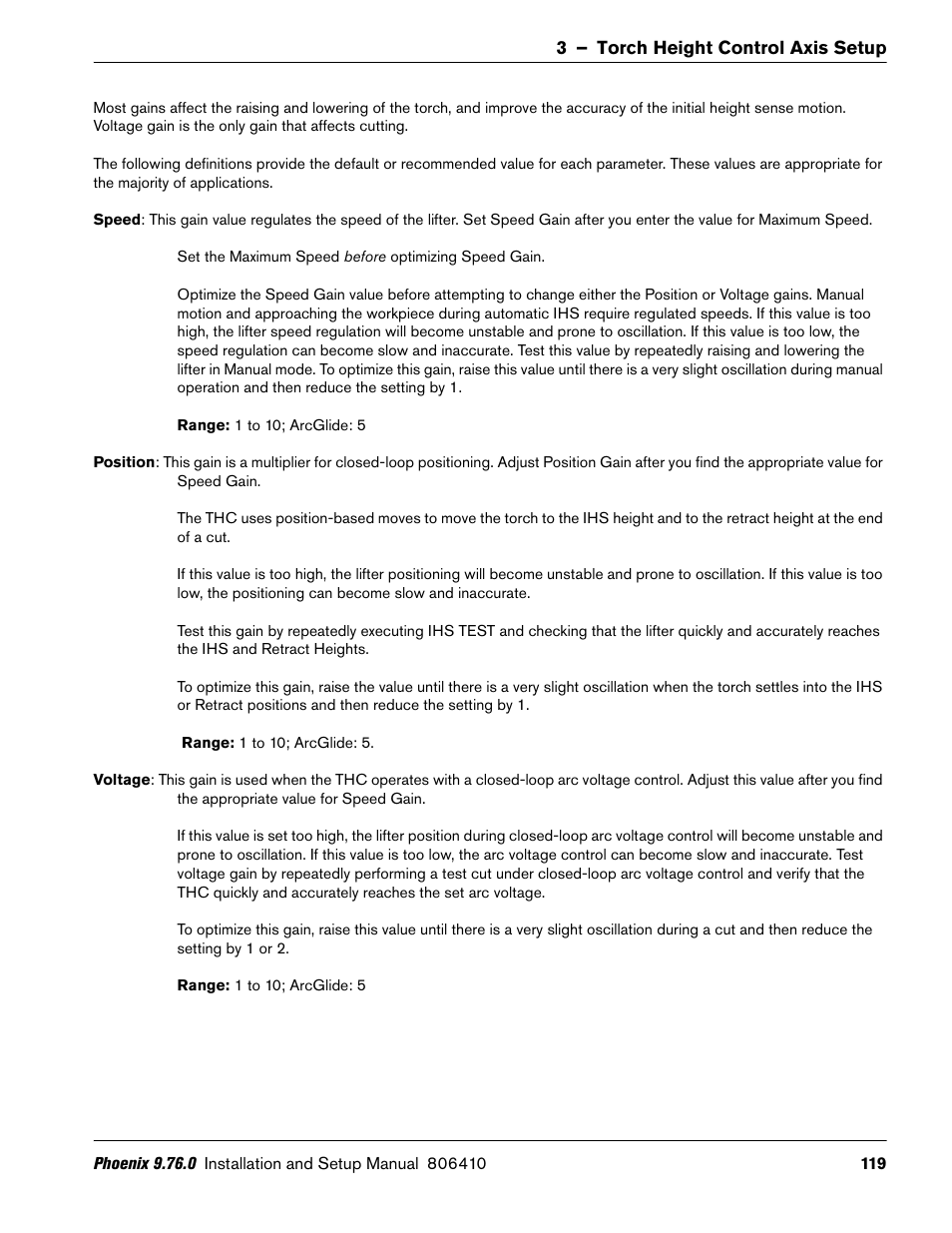 Hypertherm V9 Series Phoenix Rev.11 User Manual | Page 119 / 294