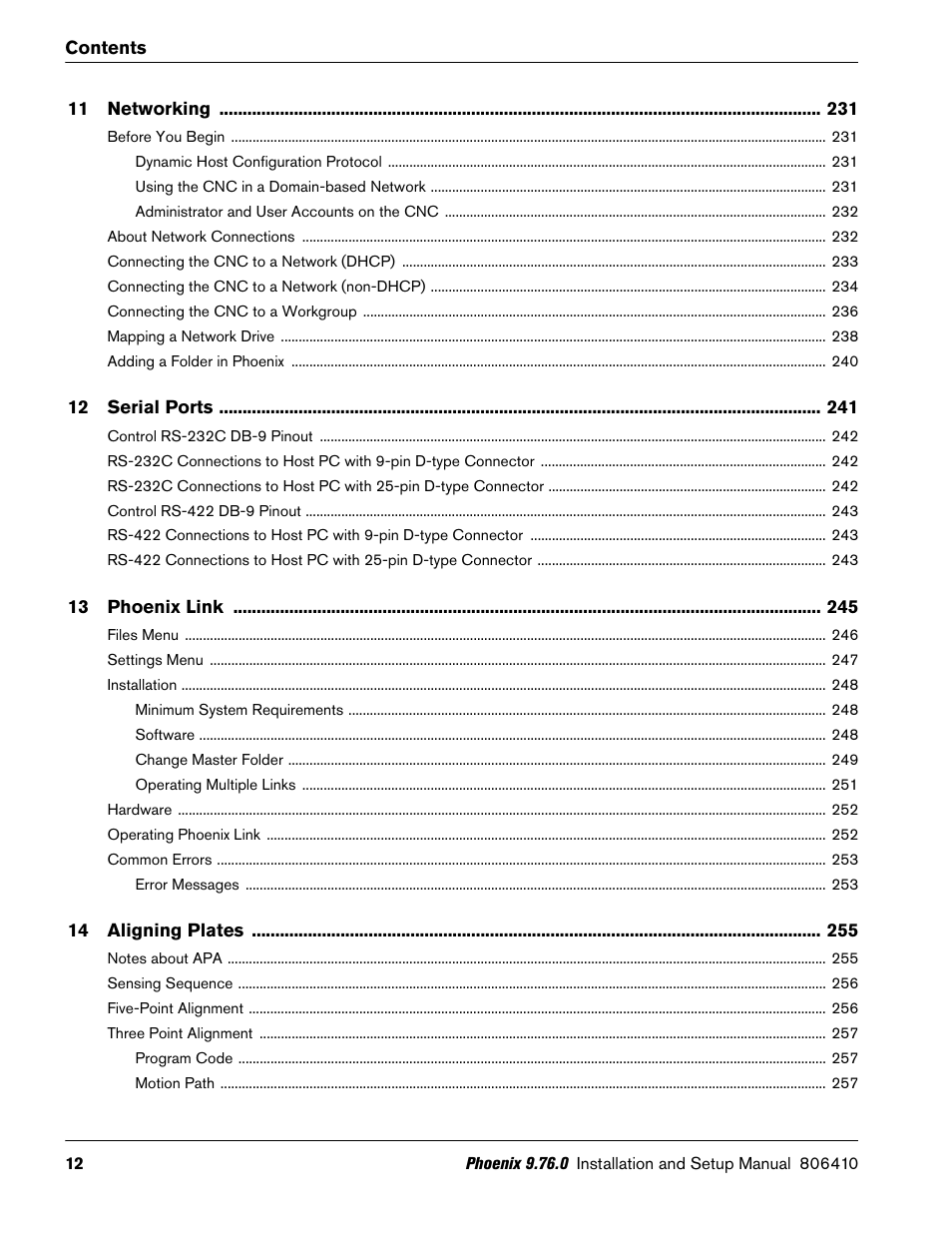 Hypertherm V9 Series Phoenix Rev.11 User Manual | Page 12 / 294