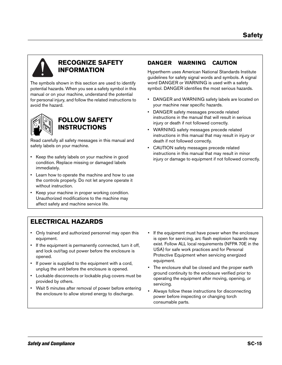 Hypertherm V9 Series Phoenix Rev.11 User Manual | Page 15 / 294