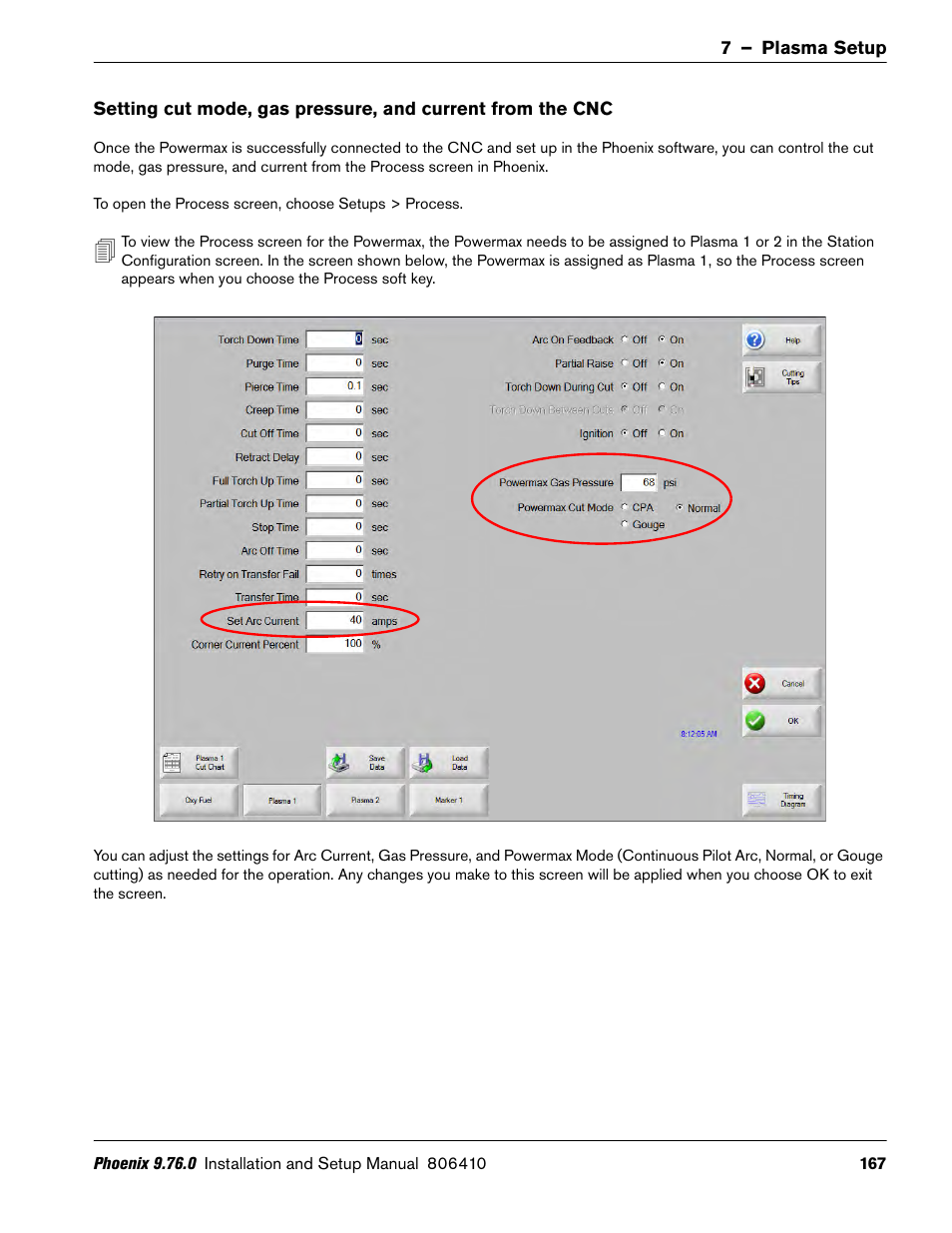 Hypertherm V9 Series Phoenix Rev.11 User Manual | Page 167 / 294