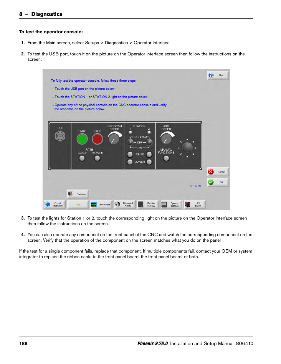Hypertherm V9 Series Phoenix Rev.11 User Manual | Page 188 / 294