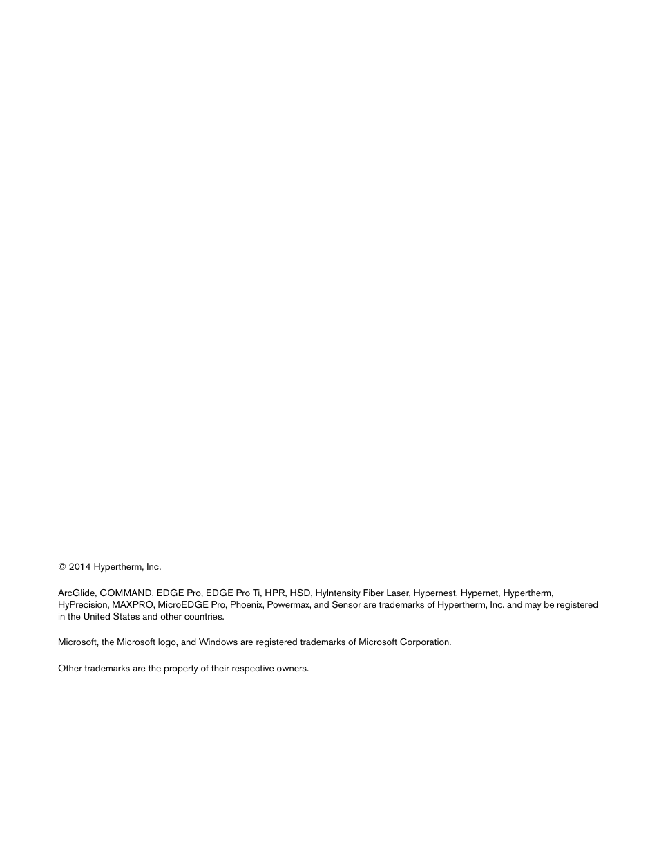 Hypertherm V9 Series Phoenix Rev.11 User Manual | Page 2 / 294