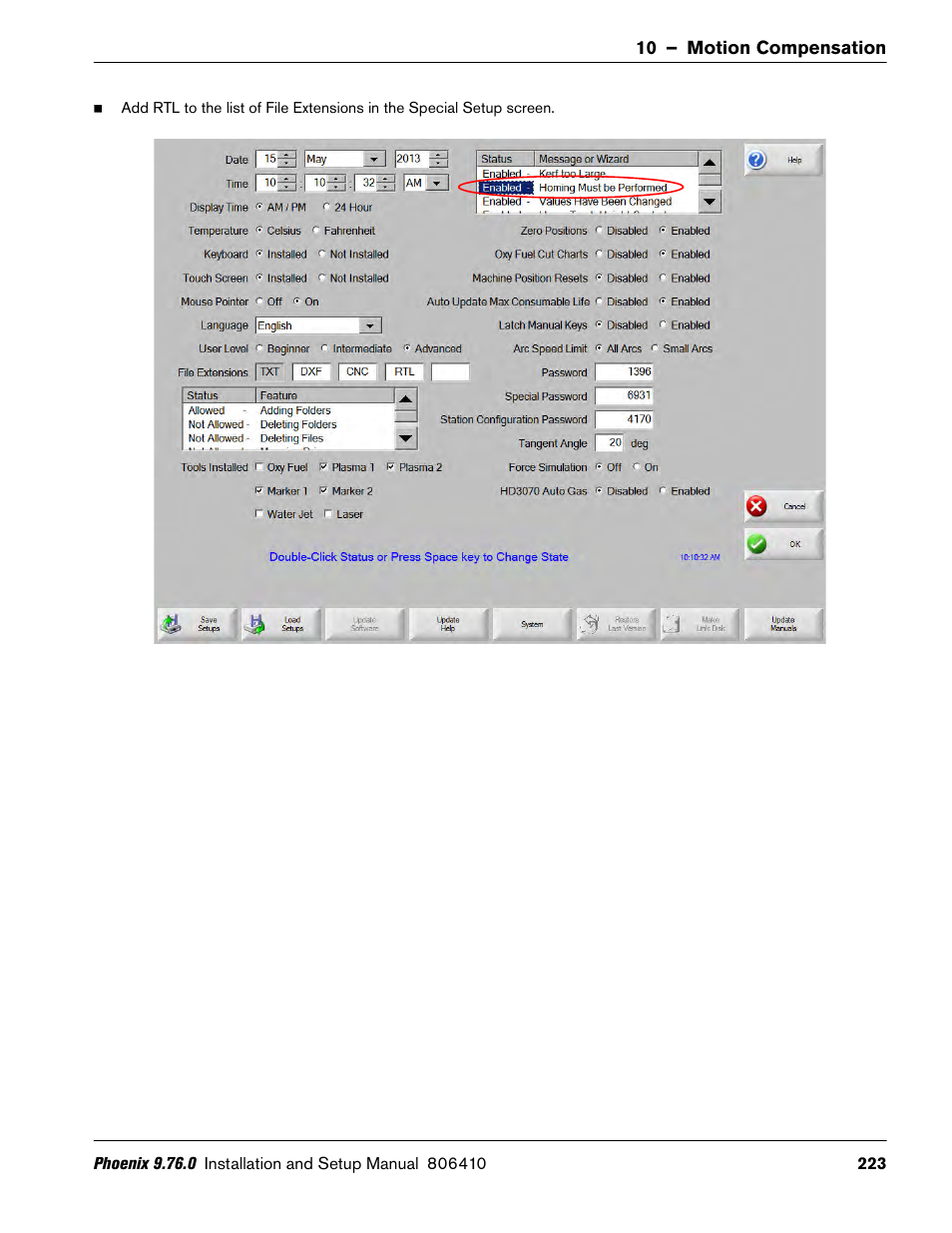 Hypertherm V9 Series Phoenix Rev.11 User Manual | Page 223 / 294