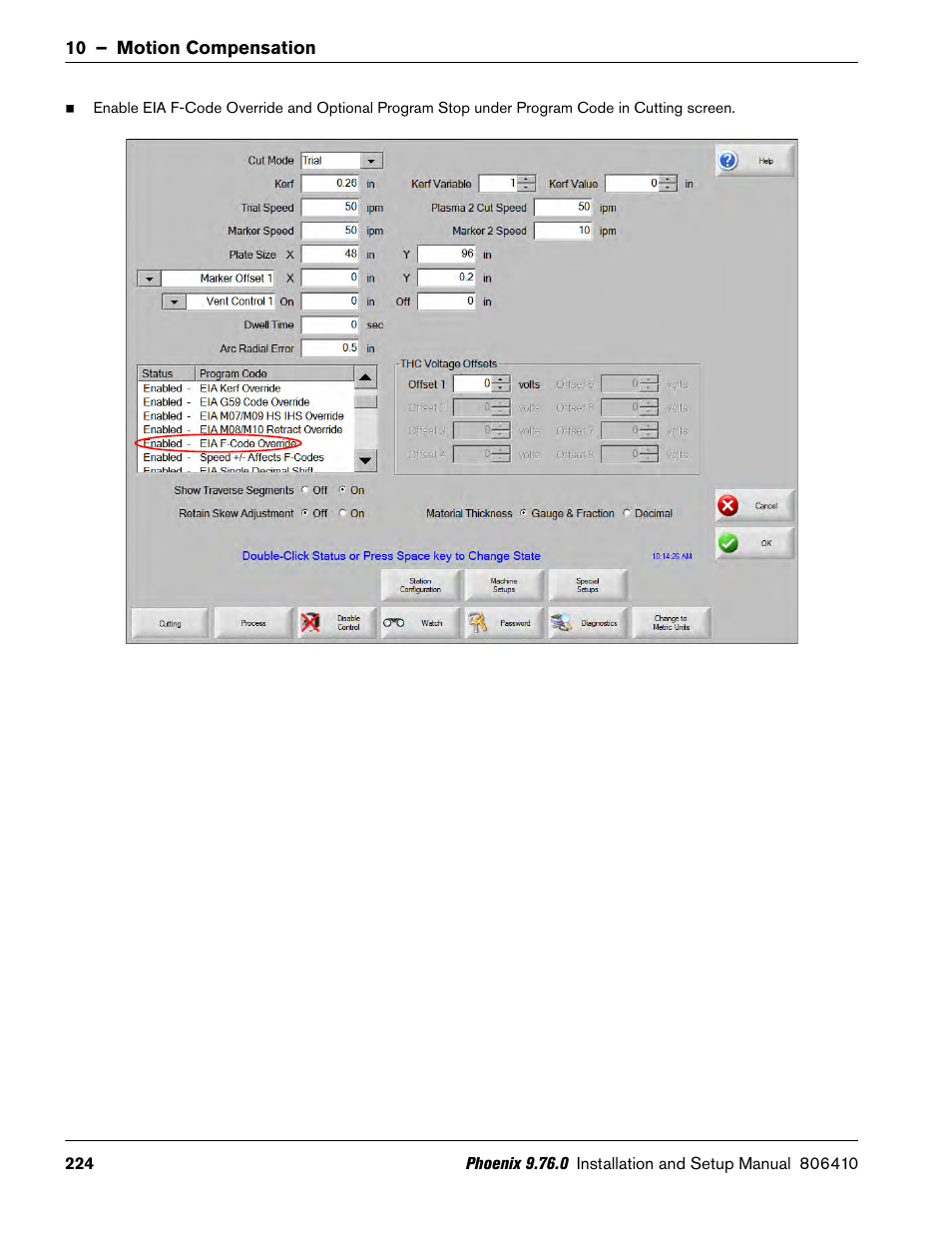Hypertherm V9 Series Phoenix Rev.11 User Manual | Page 224 / 294