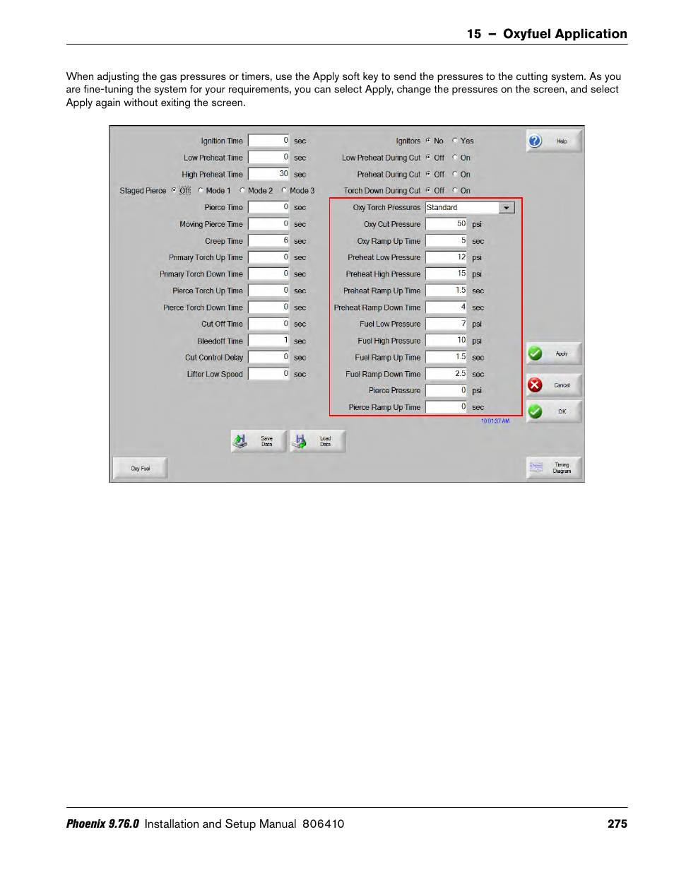 Hypertherm V9 Series Phoenix Rev.11 User Manual | Page 275 / 294