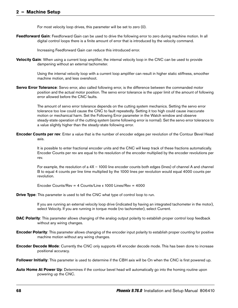 Hypertherm V9 Series Phoenix Rev.11 User Manual | Page 68 / 294