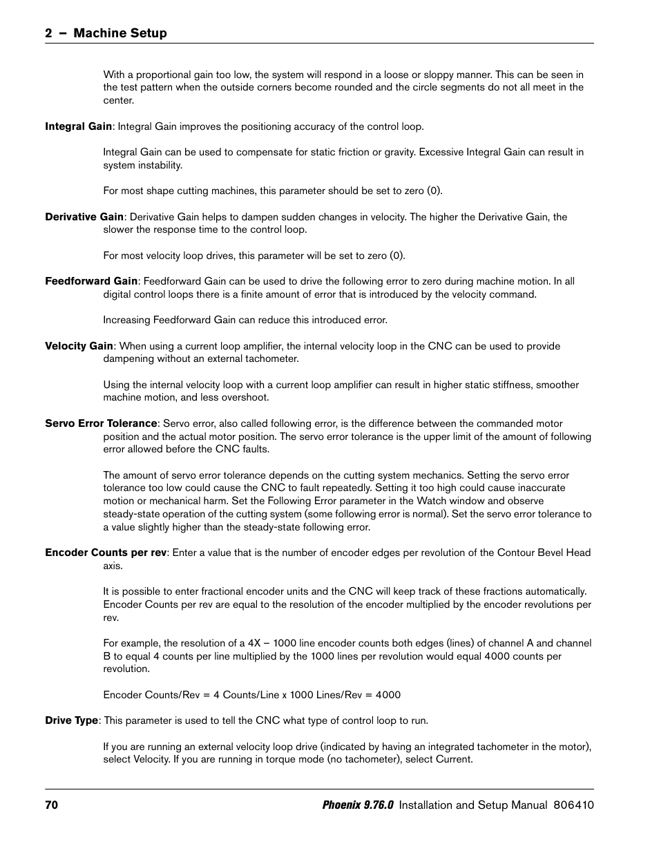 Hypertherm V9 Series Phoenix Rev.11 User Manual | Page 70 / 294