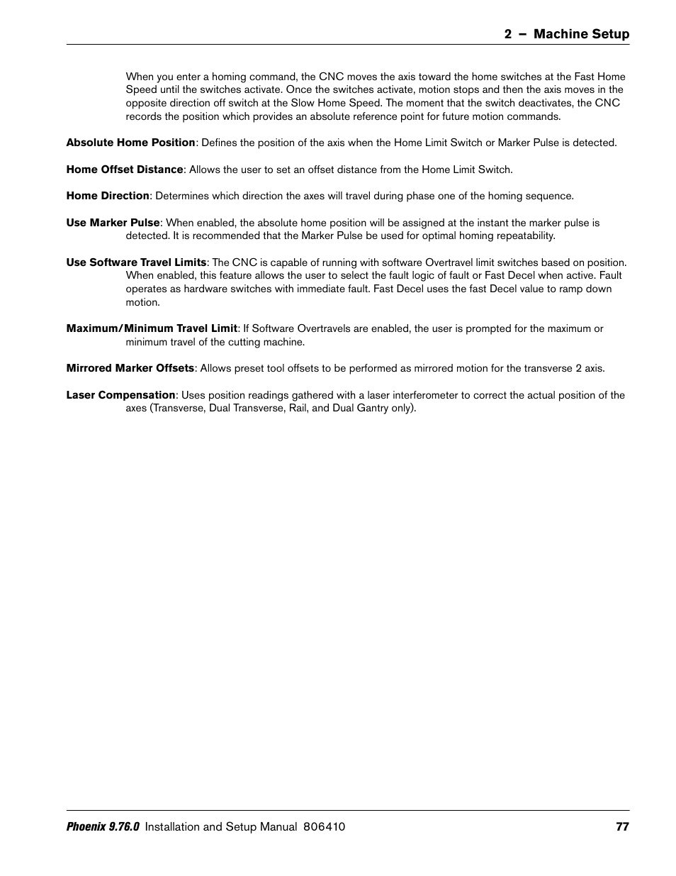 Hypertherm V9 Series Phoenix Rev.11 User Manual | Page 77 / 294