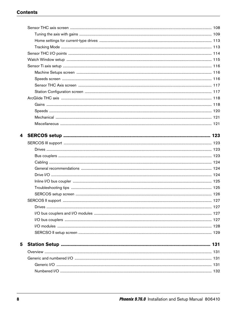 Hypertherm V9 Series Phoenix Rev.11 User Manual | Page 8 / 294