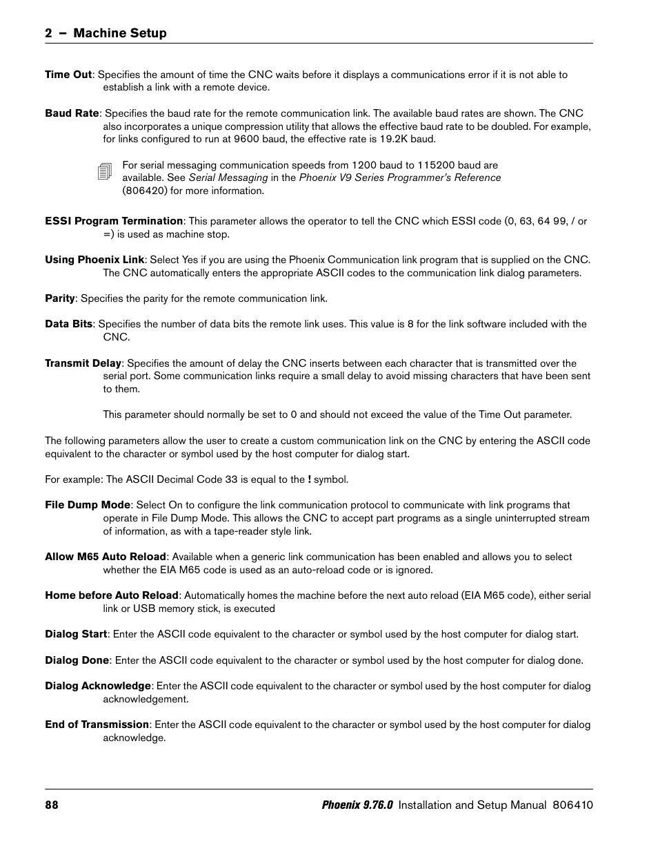 Hypertherm V9 Series Phoenix Rev.11 User Manual | Page 88 / 294