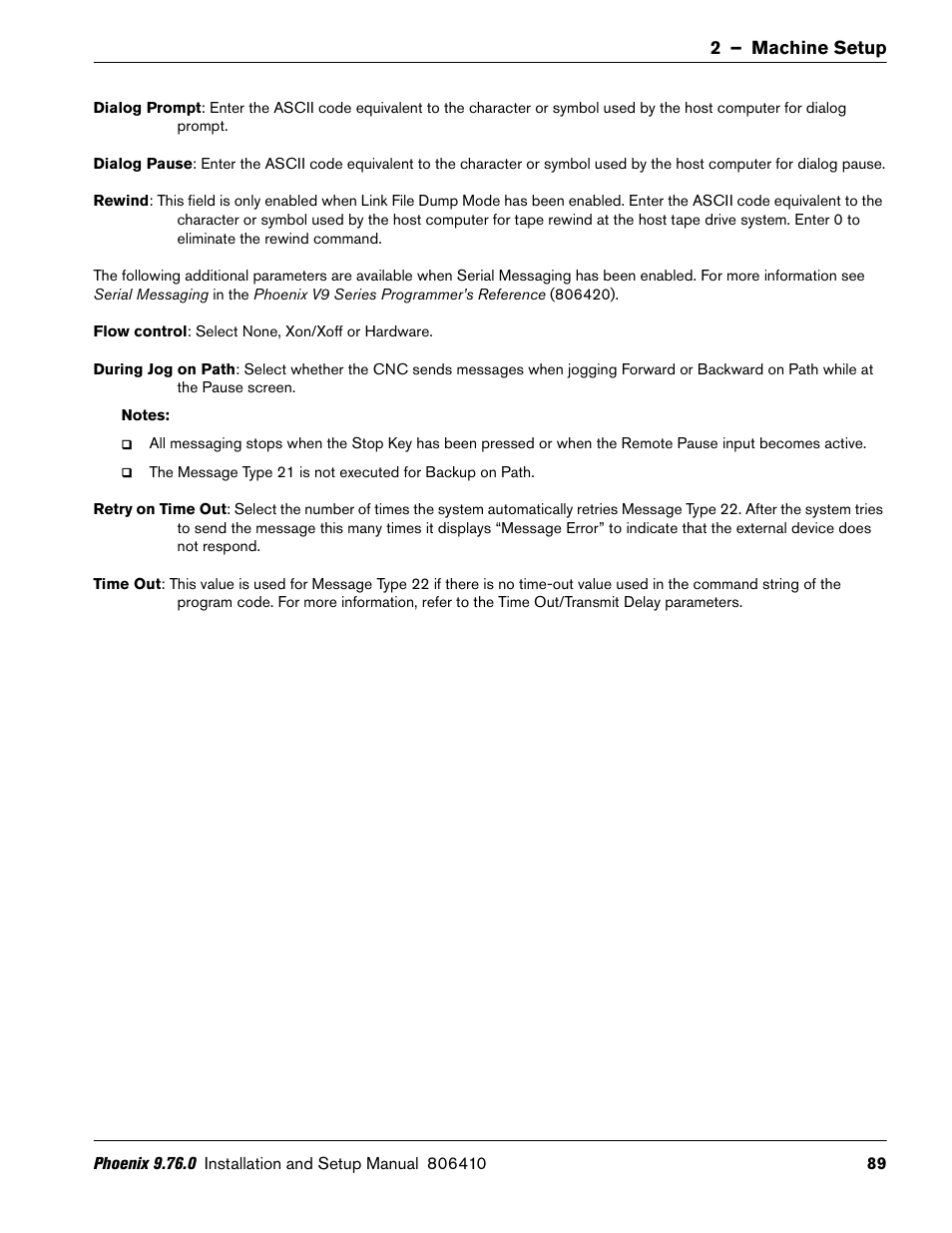 Hypertherm V9 Series Phoenix Rev.11 User Manual | Page 89 / 294