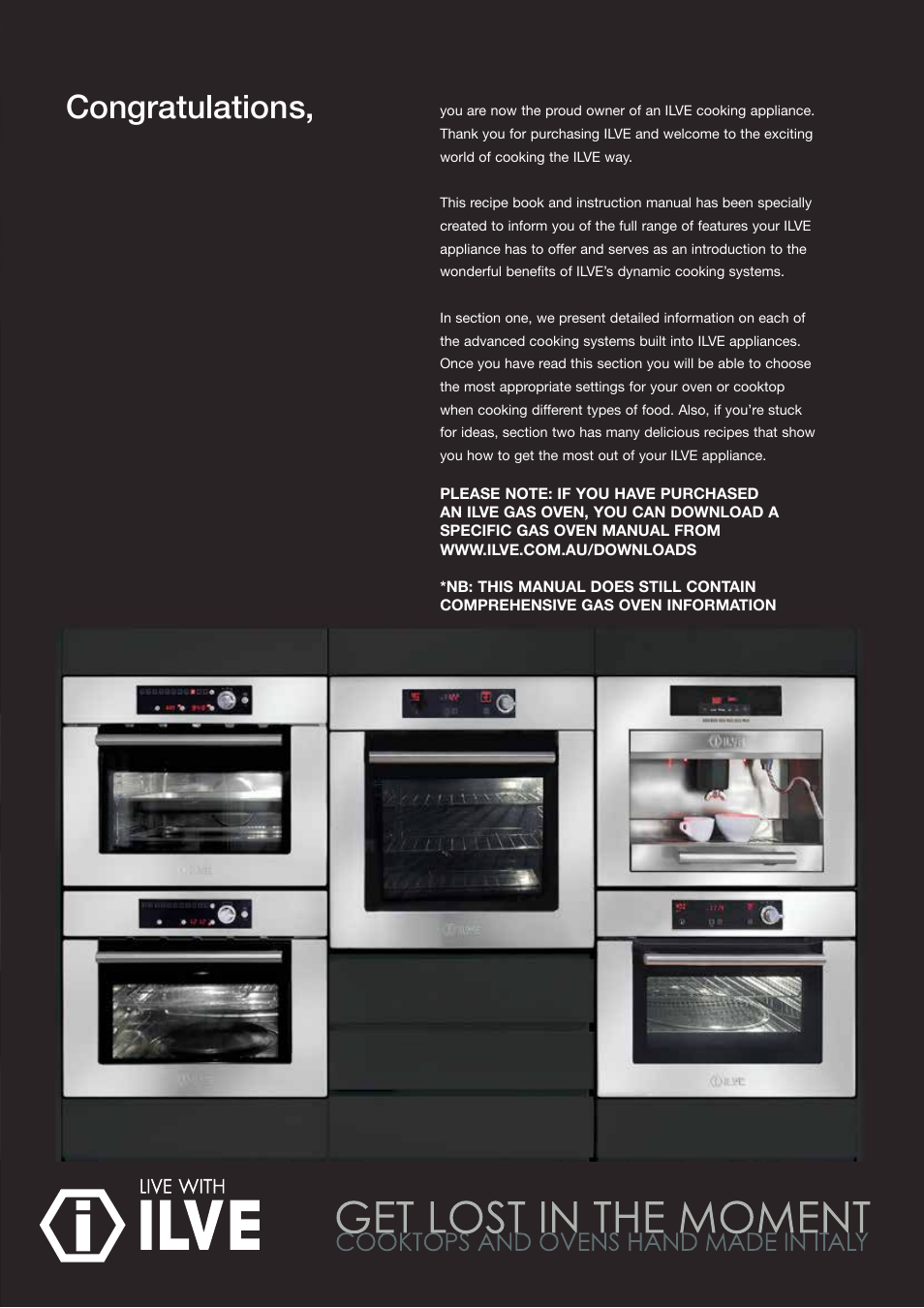 ilve Built-in Oven User Manual | Page 9 / 40