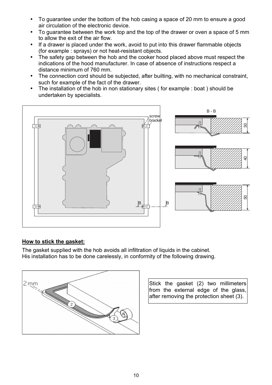 ilve KHVI60TC User Manual | Page 10 / 12