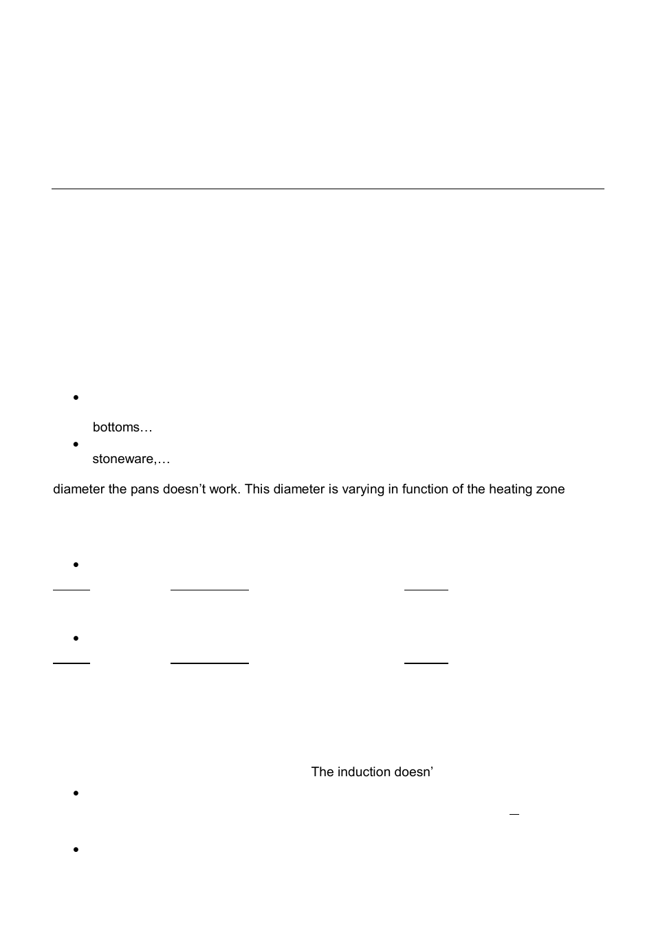 Starting-up and appliance management | ilve HVI90TC User Manual | Page 18 / 40