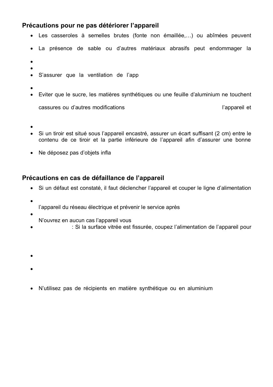 ilve HVI90TC User Manual | Page 4 / 40