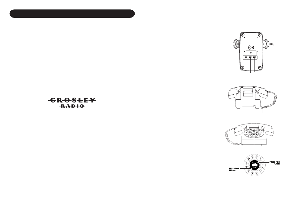 Warranty, Set up | Crosley CR58 User Manual | Page 2 / 2