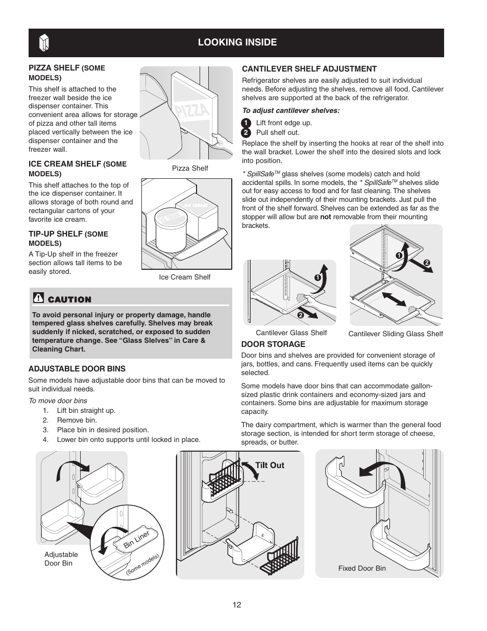 Looking inside | Crosley 241024401 User Manual | Page 12 / 29